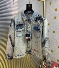 Fashionable Personalized Embroidered Jacket For Men