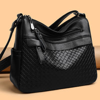 Women's Multi-Layer, High-Capacity, Soft Leather Versatile Crossbody Bag