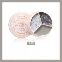 Cream Nail Polish Eye Shadow Bag