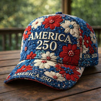 Independence Day 3D Digital Print Baseball Cap