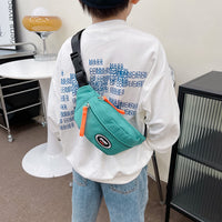 Fashion Unisex Kids Crossbody Sling Bag With Stylish Lettering
