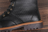 Wool Inner Top Layer Cowhide Upper For Men