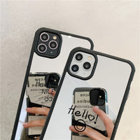 Compatible with Apple , Mobile Phone Case Silicone Personality Creative Smile Face Drop