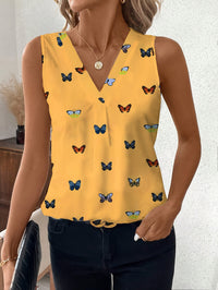 Women's Versatile Minimalist Printed Vest