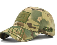 Three Dimensional Embroidered Peaked Cap