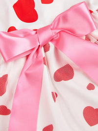 Pet Dog Cat Valentine's Day Love Full Printed Printed Dress