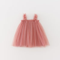 Children's Sling Dress Princess Tutu Skirt Mesh Skirt