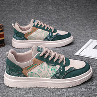 New Paisley Shoes All-match Fashion Low-top Spring Canvas Sports Board Shoes