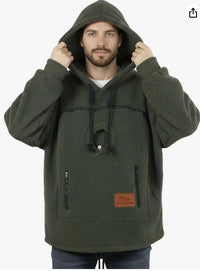 Hooded Loose-fitting Casual Warm Hoodie