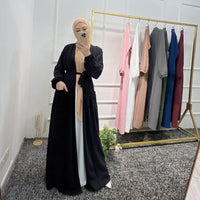 A Large Number Of Spot Goods Loriya Amazon Lace-up Cardigan, Summer European And American Dubai Elegant Dress SW
