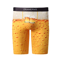 Fish Printing Stylish Men's Underwear Quick-drying