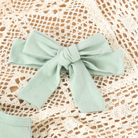 Girls' Letter Camisole Shorts Suit Summer