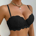 Detachable Shoulder Strap Gathering Underwear