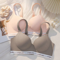 Womens Ultra-Thin Side-Bust Control Sag-Proof Uplift Seamless Bra