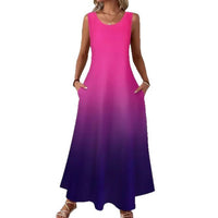 V-neck Long-sleeve Bohemian Peacock-print Floral Maxi Dress