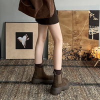 Elastic Boots Autumn And Winter New Height Increasing Women's Clothing