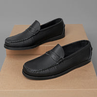 Plus Size Men's Casual Genuine Leather Shoes