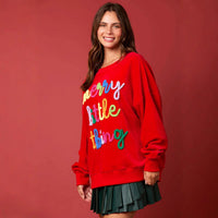 Letter-embroidered Hoodie For Women Casual Pullover Top