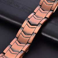 Dual-strike Exotic-style Magnetic Braceletsuitable For Couples Available Wholesale For Magnetic Therapy