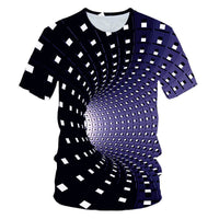 Children's Digital Print Short Sleeve T-shirt