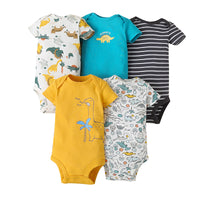Five-piece Baby Short-sleeved One-piece Suit