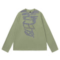 Abstract Graffiti Printing Long Sleeve Men