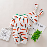 Radish print jumpsuit