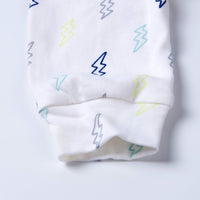 Baby Envelope Collar Short Sleeve T-shirt + Trousers Suit