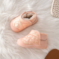 New Hot Sale Waterproof Glitter Baby Toddler Snow Boots