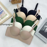 Push-up Non-slip Bust-enhancing Anti-sag And Virtually Invisible Bra