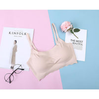 Ice silk sling bra