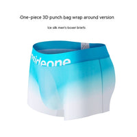 Men's Gradient Ice Silk Underwear Thin