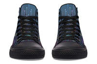 Printed Couple High-top Canvas Shoes