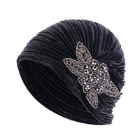 Women's Casual Pleated Ethnic Fabric Headscarf