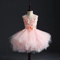 Princess Dress Children's Butterfly Trailing Wedding