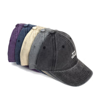 Washed Cotton Printed Hat Old Dad Hat