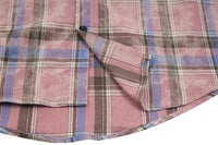 Plaid Loose Long Sleeves Shirt For Men