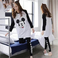 Long sleeve pajamas for women in autumn and winter can be