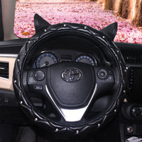 Steering wheel cover