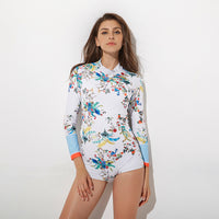Onyx Long Sleeve One Piece Swimsuit