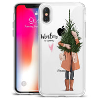 Compatible with Apple , Fashion girl phone case