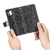 Card protective sleeve embossed bracket