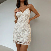 Slim-fit Strap Elegant Dress Womens Fashion