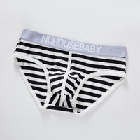 Men's Briefs Pure Cotton Sexy Low Waist Panties