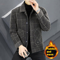 Lapel Casual Jacket Autumn And Winter Business Woolen Top