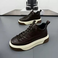 Sports And Leisure Men's Versatile Thick Bottom Hight Increasing Board Shoes