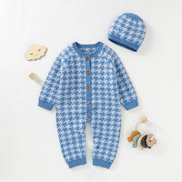 Men's And Women's Baby Cotton Sweater Crawling Clothes