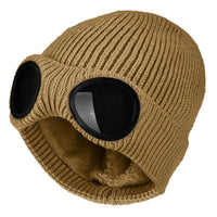 Autumn And Winter Outdoor Plus Velvet Warm Knitted Woolen Hat