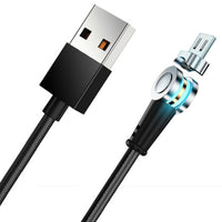 Magnetic three-in-one data cable