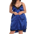 Fat MM sexy pajamas plus size suspenders skirt nightdress